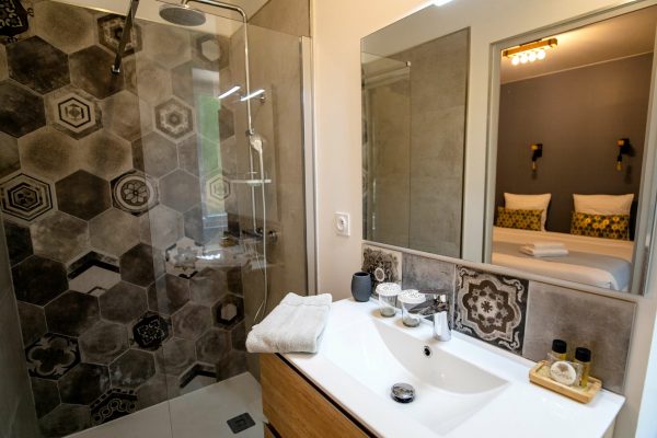 salle de bain chambre double