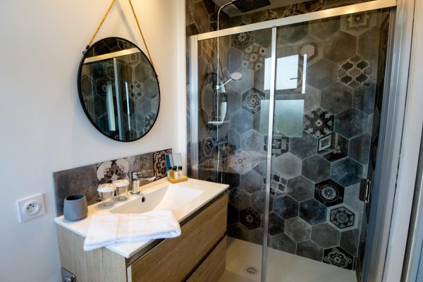 salle de bain chambre double